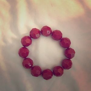 Red Bead Bracelet